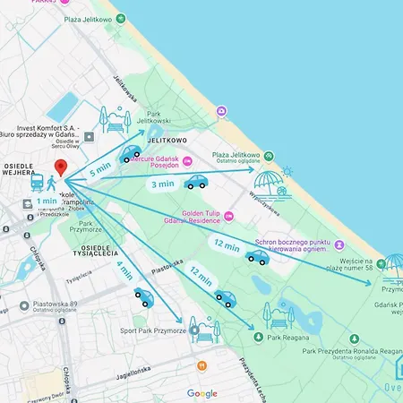 Shark - 3 Km To Baltic Sea Gdańsk